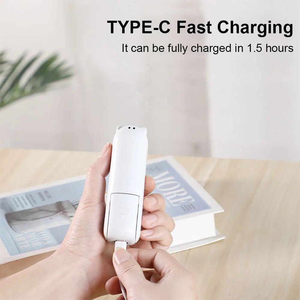 Portable Fan 2000mAh USB Rechargeable