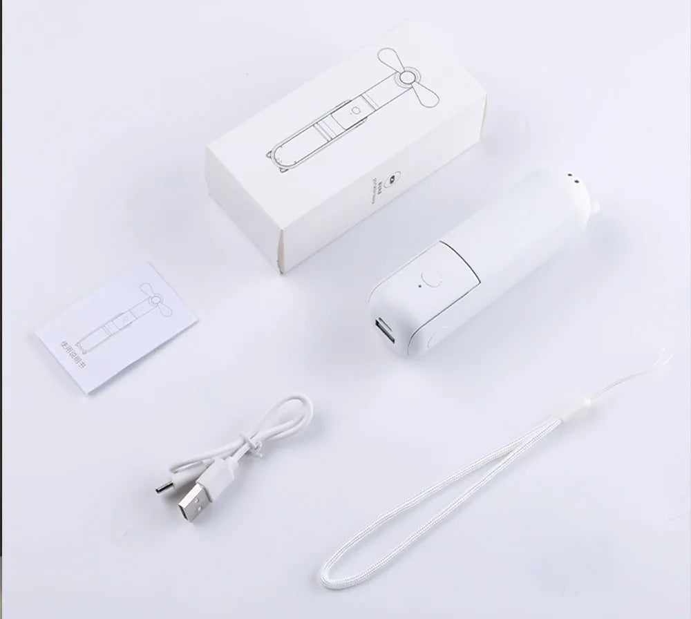 Portable Fan 2000mAh USB Rechargeable