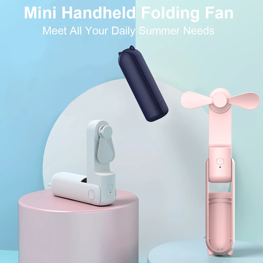 Portable Fan 2000mAh USB Rechargeable